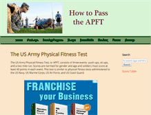 Tablet Screenshot of howtopasstheapft.com